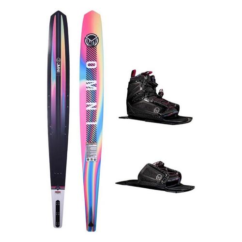 Women's HO Sports Omni w/Stance 110 Boot & Adjustable Rear Toe Plate Crossover Water Ski Package - Primary Image
