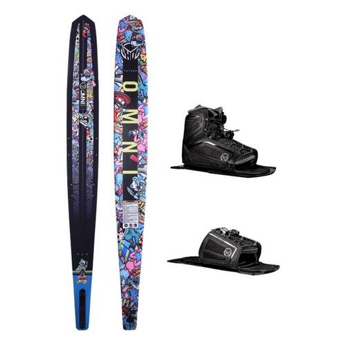 Kids' HO Sports Future Omni /Stance 110 Boot & Adjustable Rear Toe Plate Crossover Water Ski Package - Primary Image