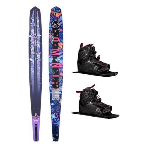 Kids' HO Sports Future Omni w/Double Stance 110 Boots Crossover Water Ski Package - Primary Image