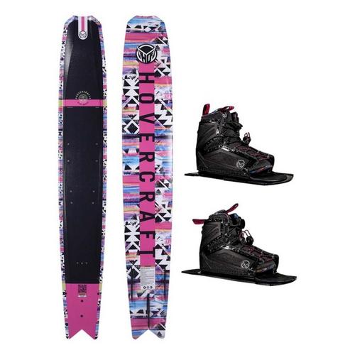 Women's HO Sports Hovercraft w/Double Stance 110 Boots Crossover Water Ski Package - Primary Image