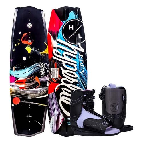 Junior Girls Hyperlite 2025 Eden Wakeboard w/Jinx Binding Package - Primary Image