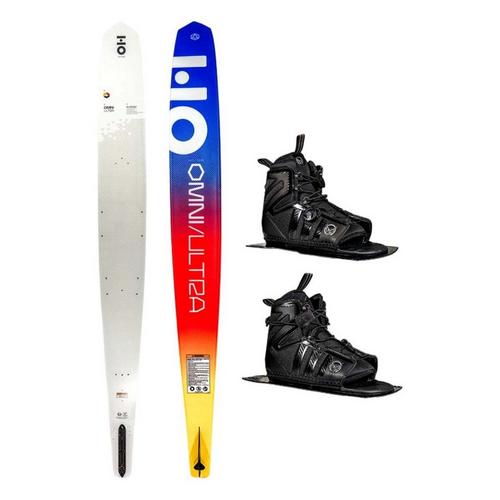 HO Sports 2025 Omni Ultra White w/Stance 130 ATOP Boots Crossover Water Ski Package - Primary Image
