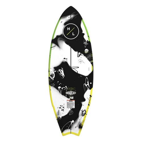 Hyperlite 2026 Broadcast Hybrid Wakesurf Board - Primary Image