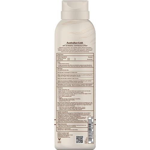 Australian Gold SPF 30 Mineral Continuous Sunscreen Spray - Primary Image
