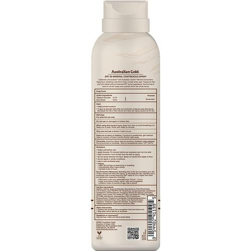 Australian Gold SPF 50 Mineral Continuous Sunscreen Spray - Primary Image