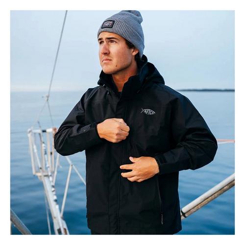Men's Aftco Barricade Hooded Rain Jacket - Primary Image