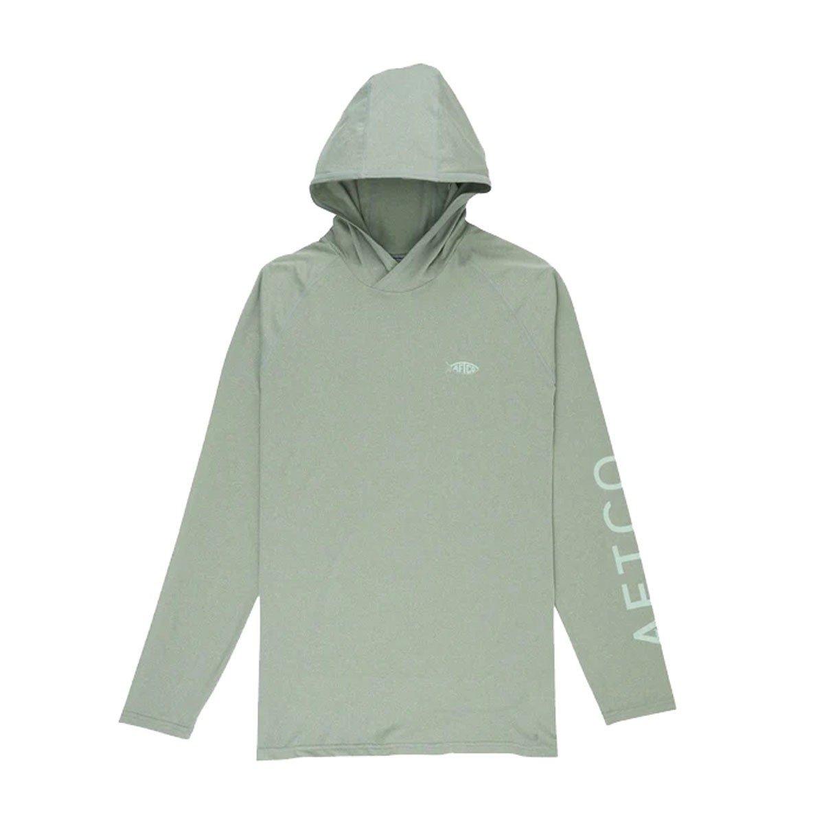 Men's Aftco Samurai Sun Protection Long Sleeve Hooded T-Shirt - Aftco