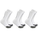 Men's Carhartt FORCE Midweight Logo Short 3 Pack Crew Socks - Thumbnail 1 of 2