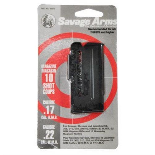 Savage 90-93 Magnum 17 HMR - 22 WMR 10 Round Steel Magazine - Primary Image