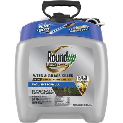 Roundup Dual Action Weed & Grass Killer Pump 'N Go Sprayer 1 Gal - Primary Image