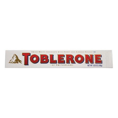 Toblerone White Chocolate Bar - Primary Image