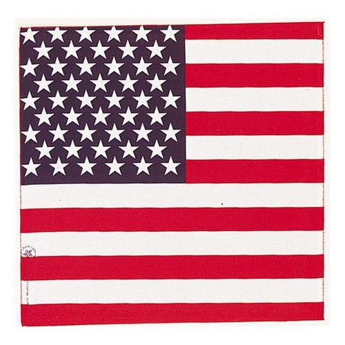 Carolina Manuf Patriotic Bandana Scarf - Primary Image