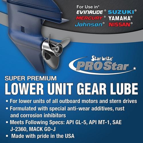 Star brite ProStar High Viscosity Lower Unit Gear Lube - Primary Image