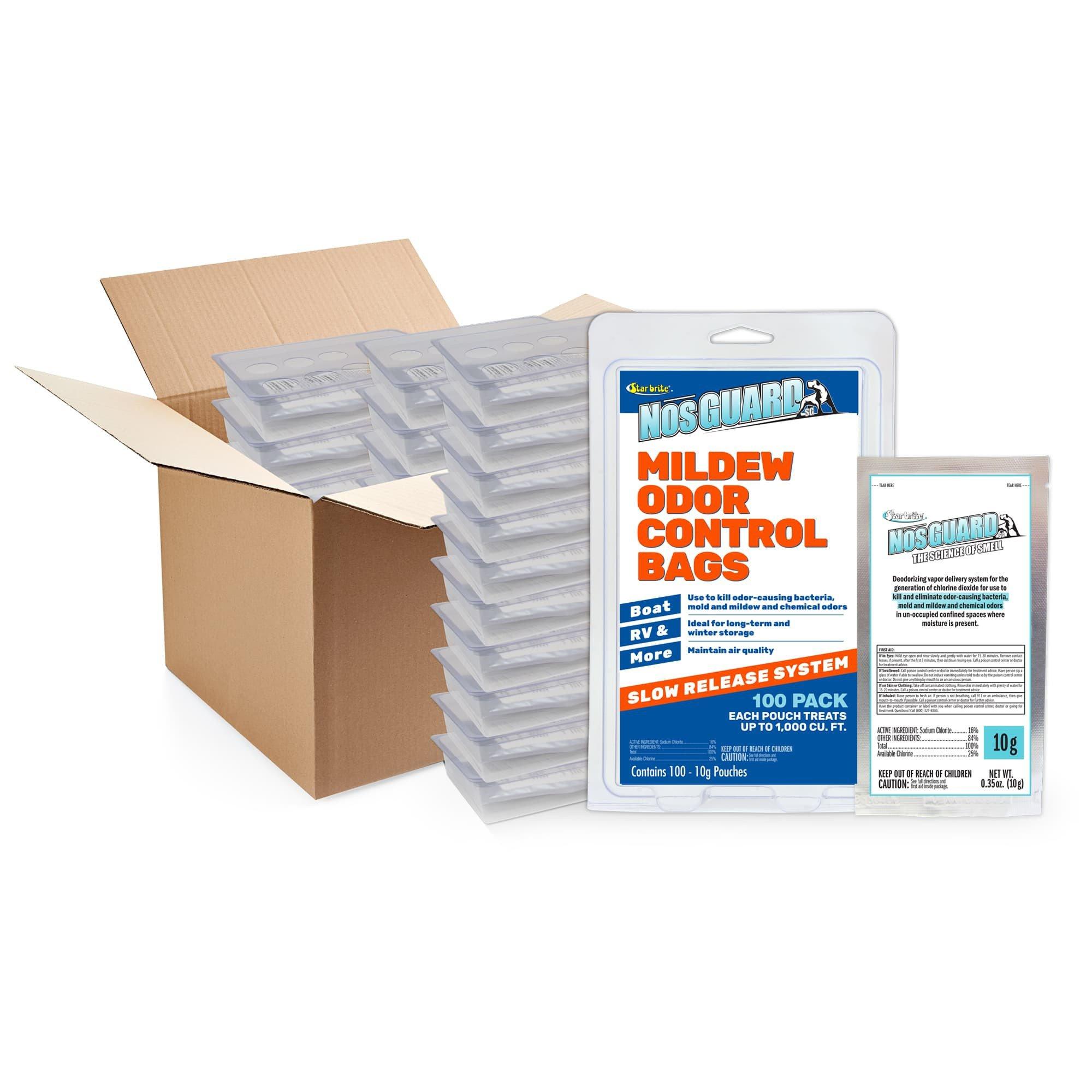 Star-Brite Mildew Odor Control 10g 100 Pack Slow Release Bags - Star-Brite