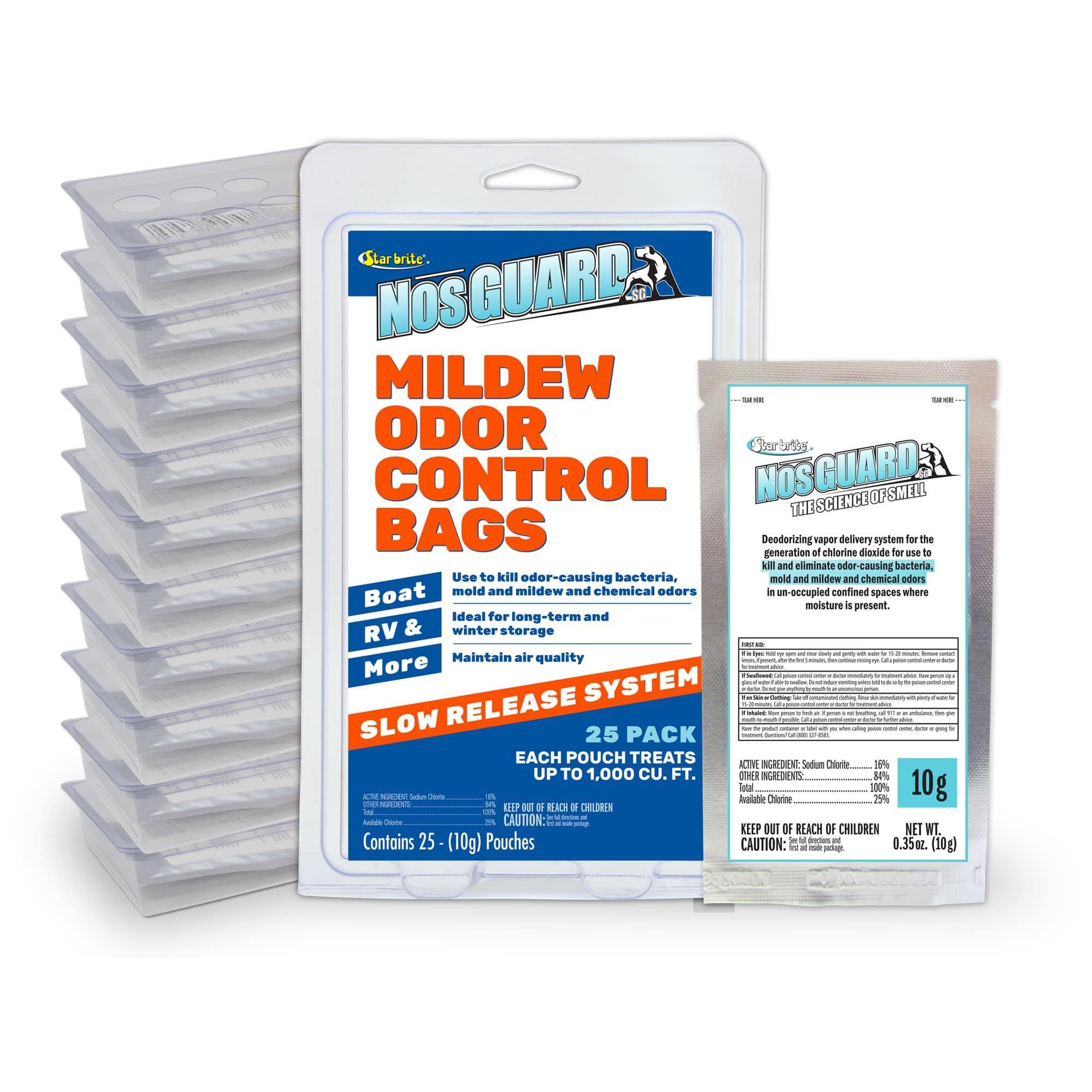Star-Brite Mildew Odor Control 10g 25 Pack Slow Release Bags - Star-Brite
