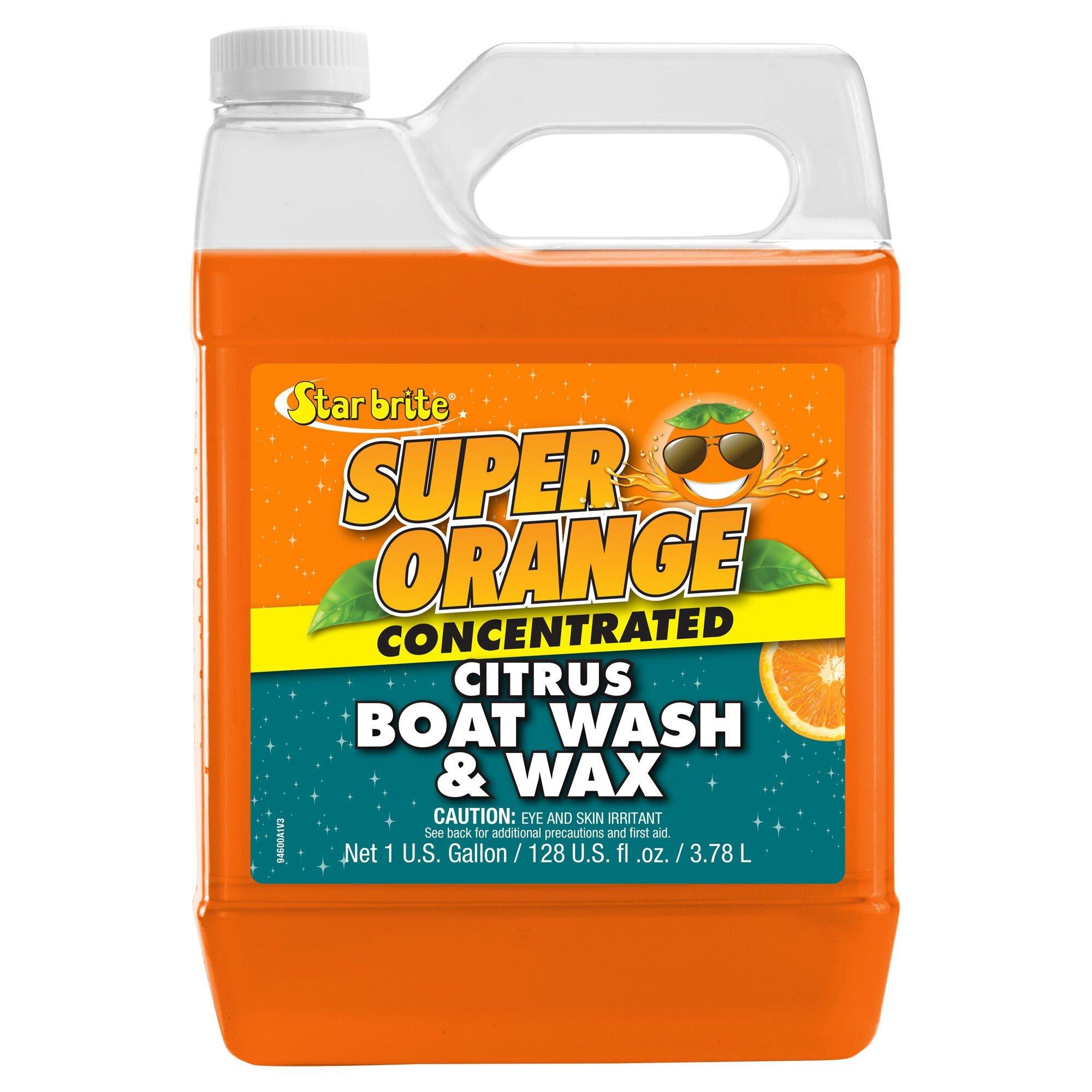 Star-Brite Super Orange Citrus Boat Wash & Wax - Fresh & Salt Water - Star-Brite