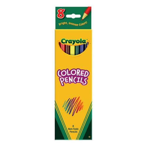 Crayola Colored Pencils (Pack of 8) - Primary Image
