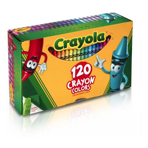 Crayola 120ct Crayon Set with Sharpener - Primary Image