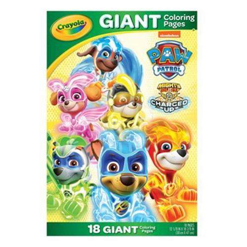 Crayola Paw Patrol Giant Coloring Book - Primary Image