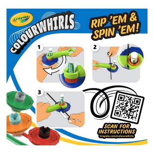 Crayola Colourwhirls Spin Art (Colors May Vary) - Primary Image