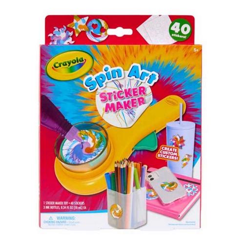 Crayola Spin Art Sticker Maker - Primary Image