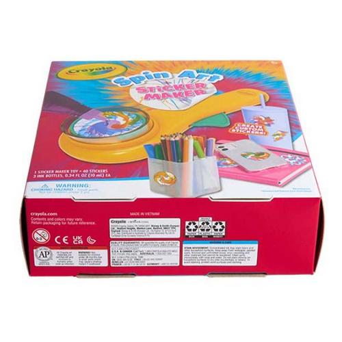 Crayola Spin Art Sticker Maker - Primary Image