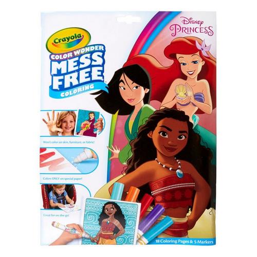 Crayola Color Wonder Mess Free Princess Coloring Pages and Markers - Primary Image