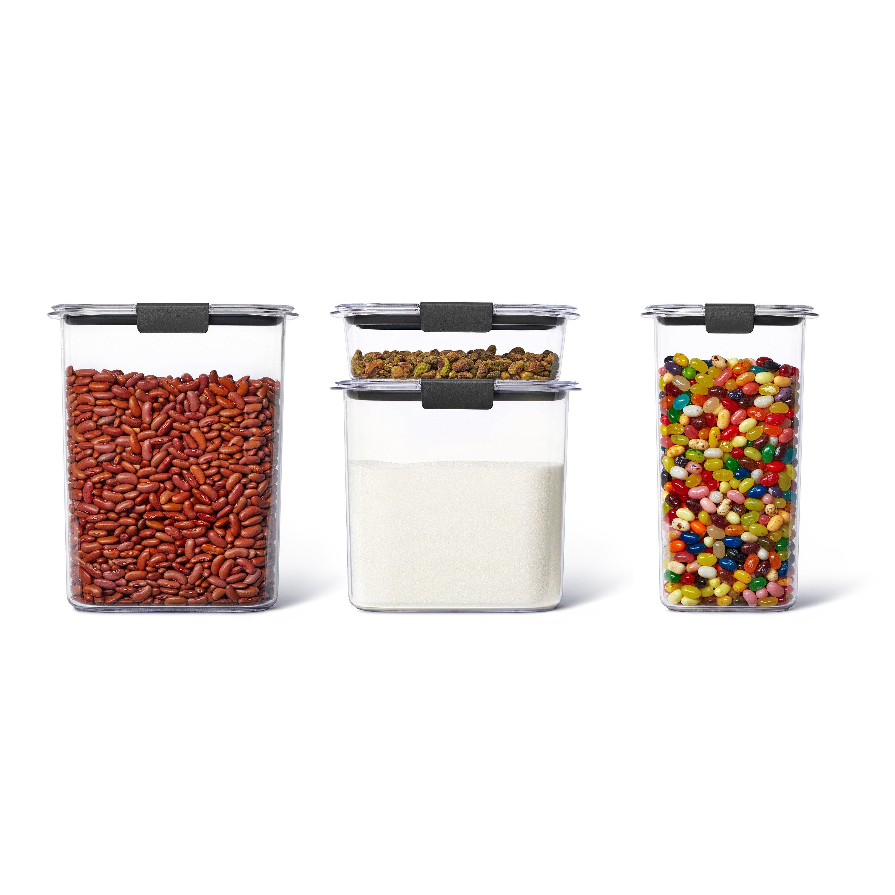 Rubbermaid Brillance 8 Pc Pantry Container Set - Rubbermaid