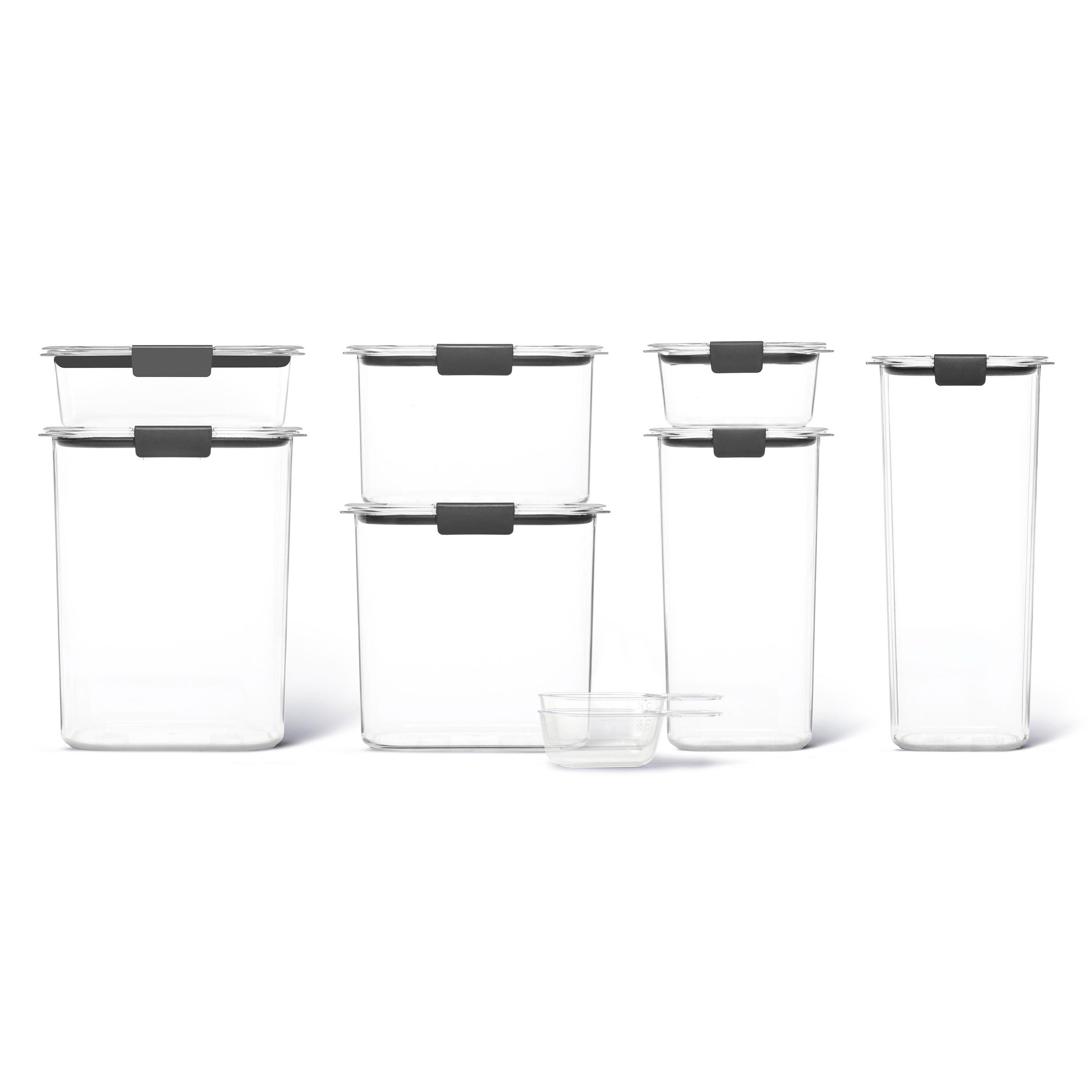 Rubbermaid Brillance 14 Pc Pantry Container Set - Rubbermaid