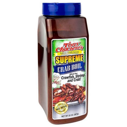 Tony Chacheres Supreme Crab Boil Seasoning 32 oz - Primary Image