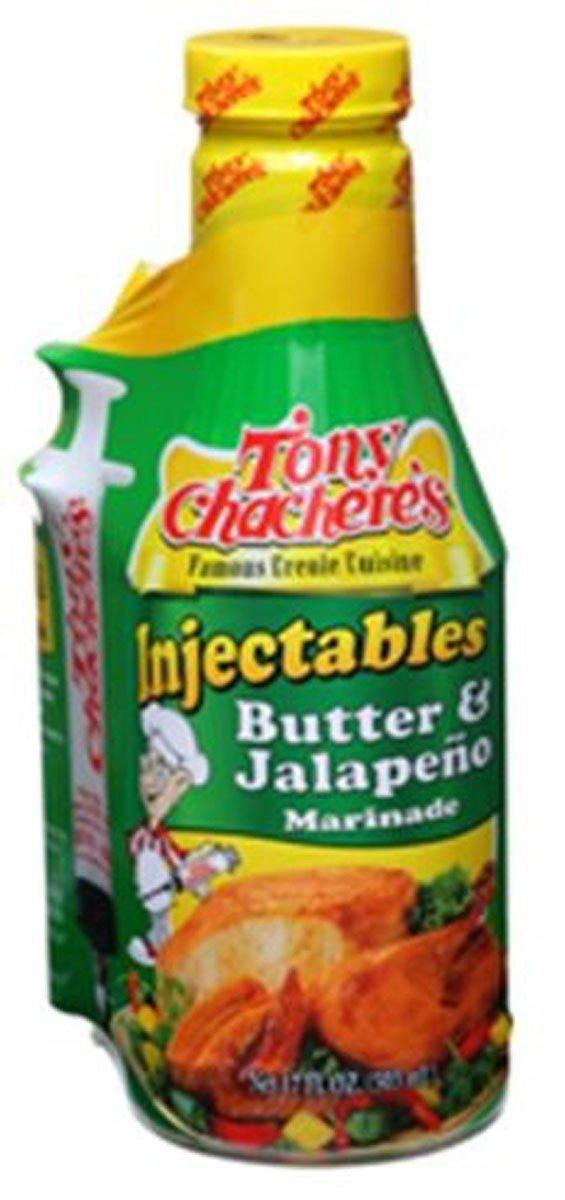 Tony Chachere's Creole Butter and Jalapeno Injectable Marinade - Tony Chacheres