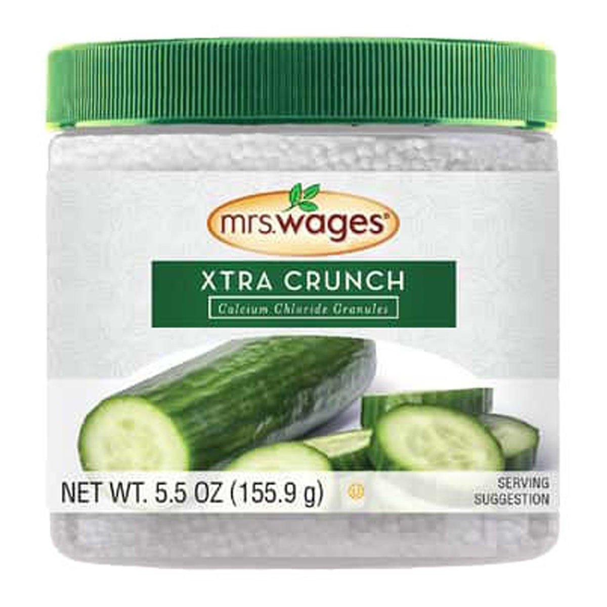 Mrs. Wages Xtra Crunch Pickle Crispness Enhancer 5.5 oz - Mrs. Wages