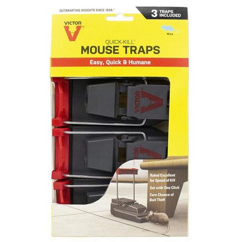 Victor Quick-Kill Mouse Trap 3-Pack - Primary Image