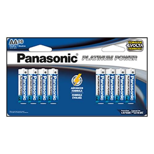 Panasonic Platinum Power Alkaline AA Battery 16PK - Primary Image