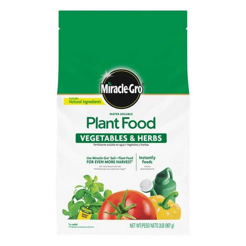 Miracle-Gro Vegetables & Herbs Granules Plant Food 2 lb - Primary Image