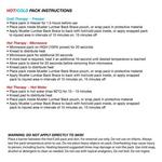 Mueller 4-In-1 Lumber Back Brace + Removable Hot/Cold Pack - Thumbnail 9 of 9