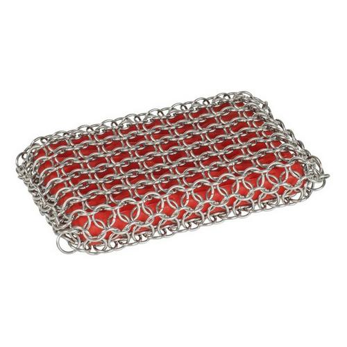 Lodge Red Chainmail Scrubbing Pad - Primary Image