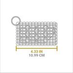 Lodge Red Chainmail Scrubbing Pad - Thumbnail 3 of 3