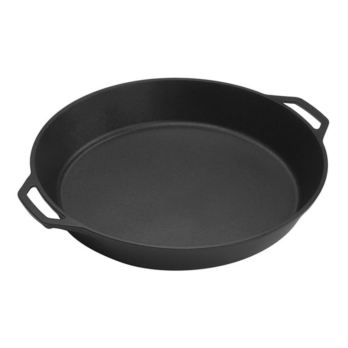 Lodge 17 Inch Seasoned Cast Iron Dual Handle Pan - Lodge Manufacturing Co