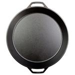 Lodge 17 Inch Seasoned Cast Iron Dual Handle Pan - Thumbnail 2 of 6