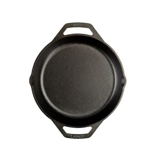 Lodge 10.25" Seasoned Cast Iron Dual Handle Pan - Primary Image