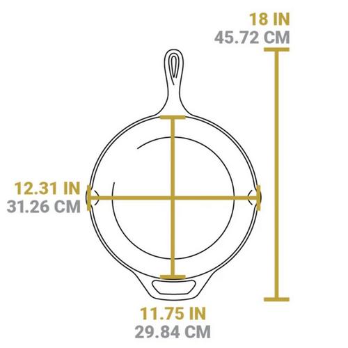 Lodge Wildlife Series 12" Cast Iron Bear Skillet - Primary Image