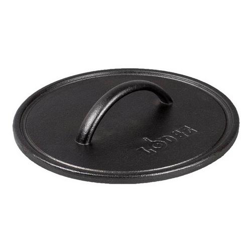 Lodge Round Seasoned Cast Iron Grill Press - Primary Image