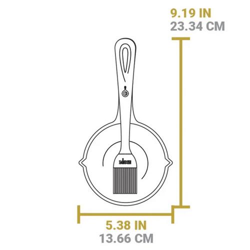 Lodge Cast Iron Melting Pot and Silicone Brush Kit - Primary Image