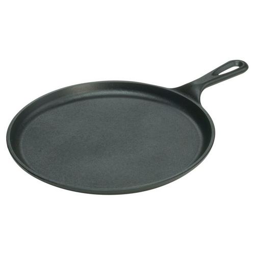Lodge 10.5" Round Seasoned Cast Iron Griddle - Primary Image