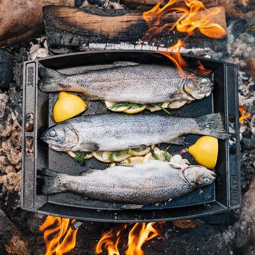 Lodge 15" Rectangular Seasoned Griddle - Primary Image