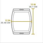 Lodge 15" Rectangular Seasoned Griddle - Thumbnail 4 of 5