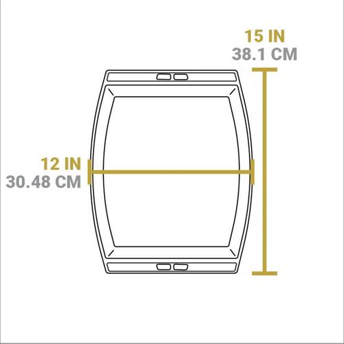 Lodge 15" Rectangular Seasoned Griddle - Primary Image