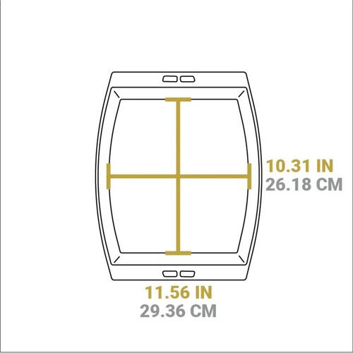 Lodge 15" Rectangular Seasoned Griddle - Primary Image