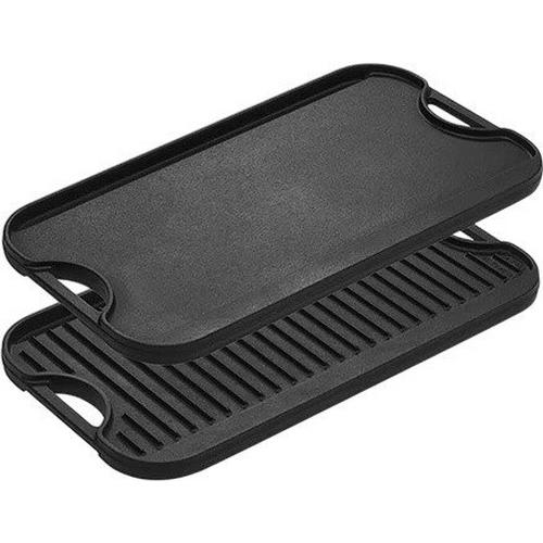 Lodge 20 x 10.5 Inch Pro-Grid Reversible Grill / Griddle - Primary Image